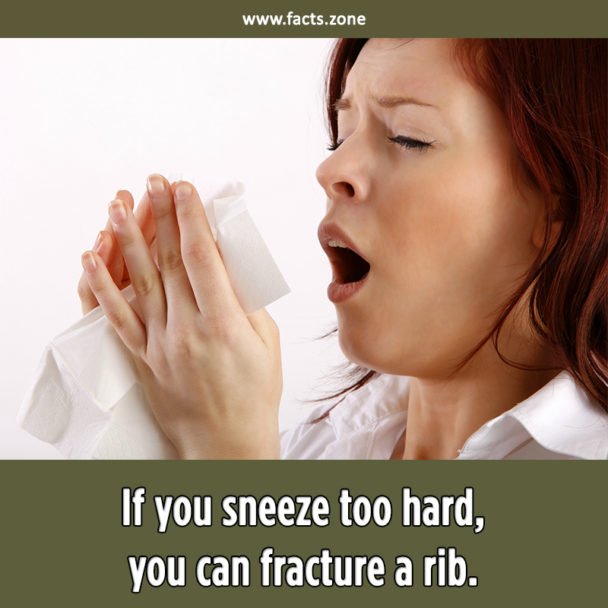 Sneeze hard
