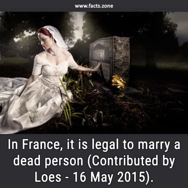 marry a dead person