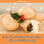 mince pies on Christmas Day