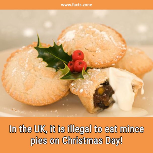 mince pies on Christmas Day
