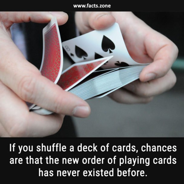 shuffle a deck of cards