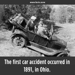 The first car accident