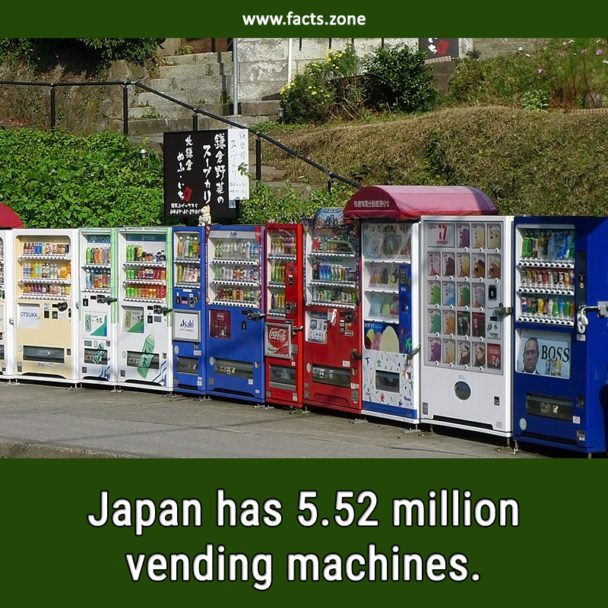 Vending Machines in Japan