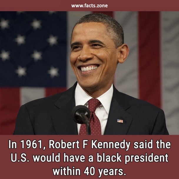 U.S. would have a black president