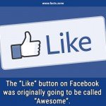 The “Like” button on Facebook