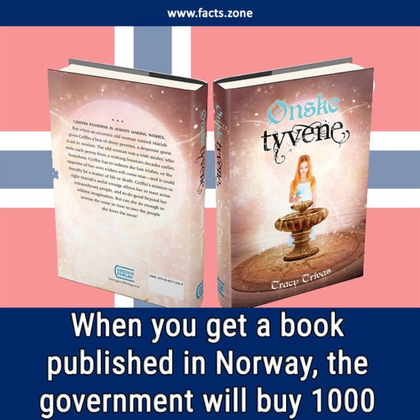 When you get a book published in Norway