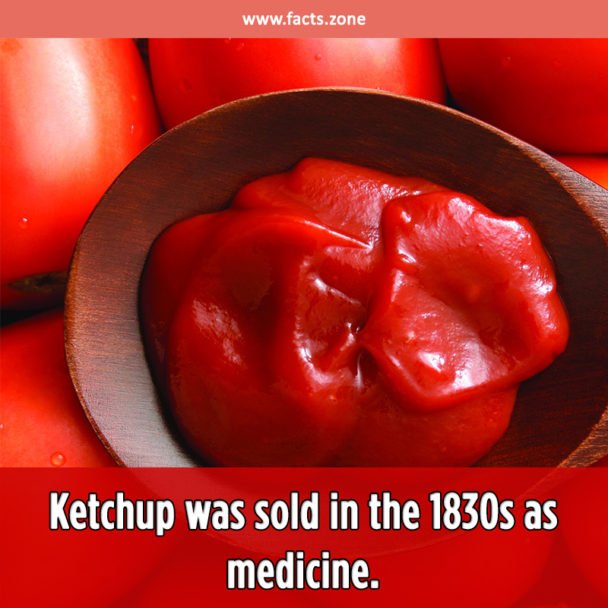 Ketchup sold as a medicine