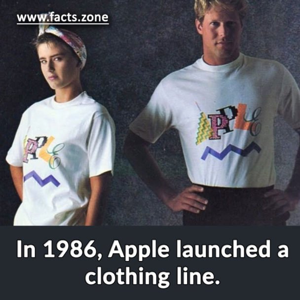 Apple launched a clothing line