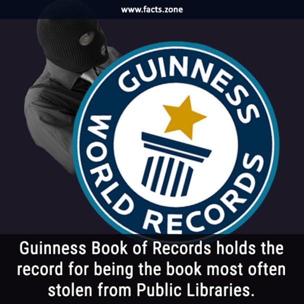Guinness Book of Records Stolen