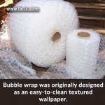 Bubble wrap - easy-to-clean textured wallpaper