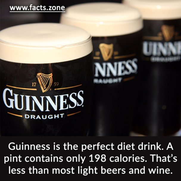 Guinness is the perfect diet drink