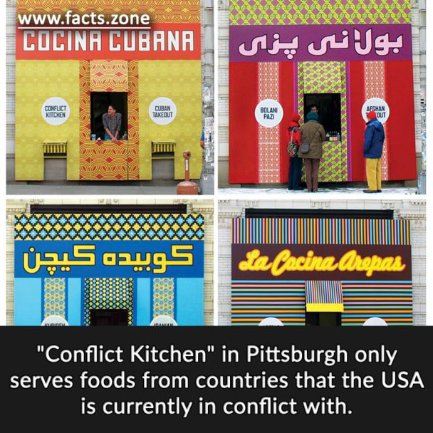 "Conflict Kitchen"