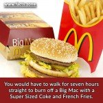 Super Sized Coke and French Fries.