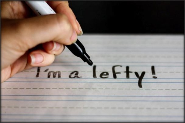 left handed