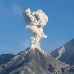 A volcano in Guatemala