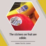 stickers on fruit