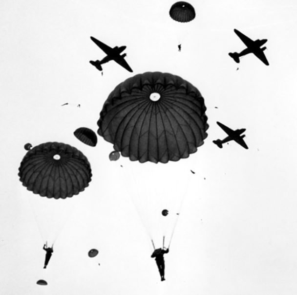 The Allies parachuted dummies over Normandy on D-day