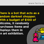 There is a bot that acts as a random darknet shopper