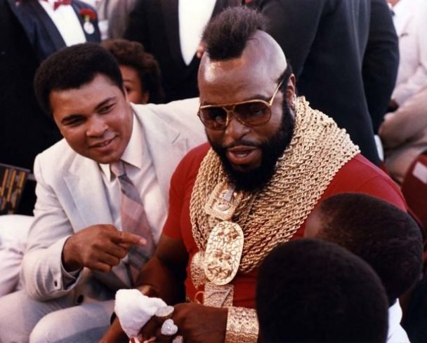 Mr. T's gold collection